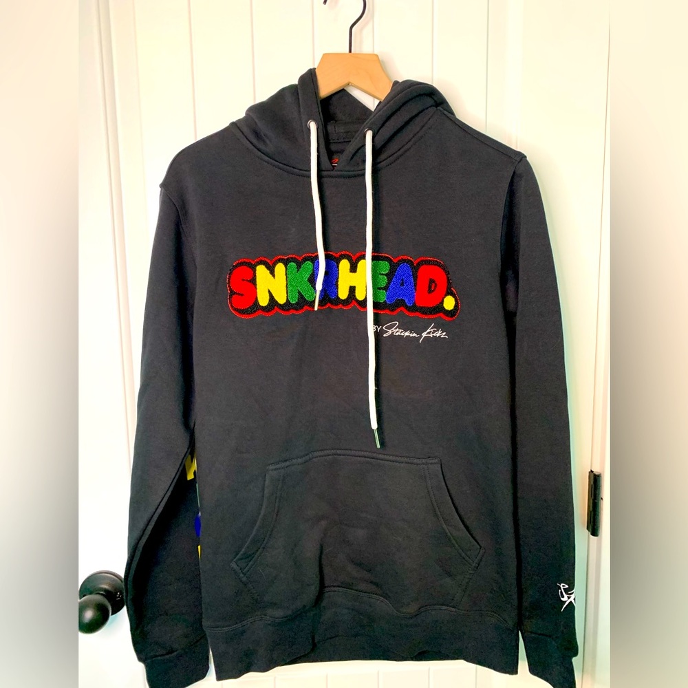Stackin Kickz Snkrhead Mario Hoodie- size Small- Unisex